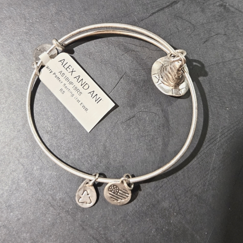 Alex and Ani Harry Potter Swording hat bracelet